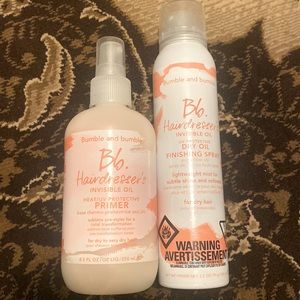Bumble and Bumble Invisible Oil Bundle - Heat/UV Primer and Dry Oil Spray